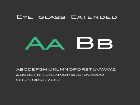 Eye glass Extended