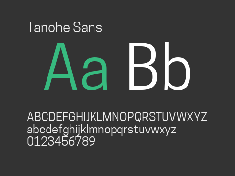 Tanohe Sans