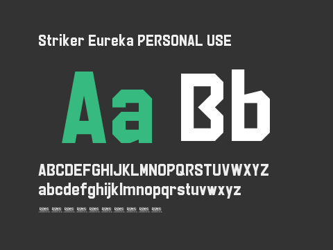 Striker Eureka PERSONAL USE