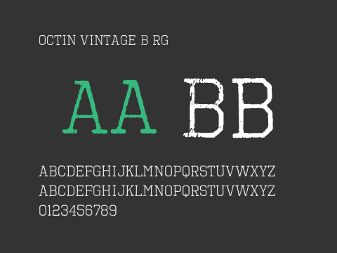 Octin Vintage B Rg