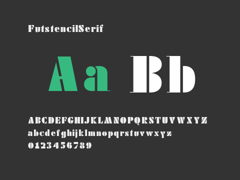 FutstencilSerif