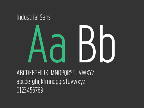 Industrial Sans