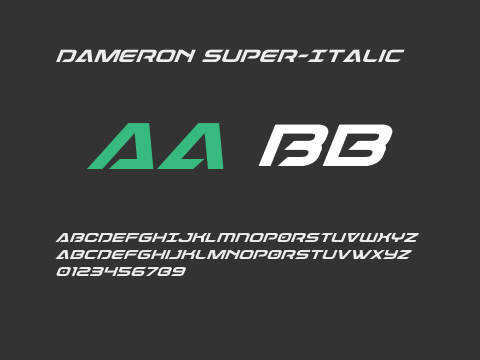 Dameron Super-Italic