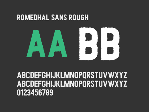 Romedhal Sans Rough