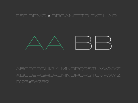 FSP DEMO - Organetto Ext Hair