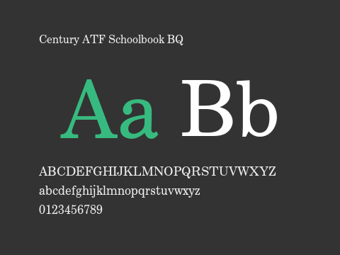 Century ATF Schoolbook BQ