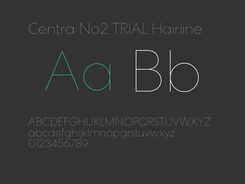 Centra No2 TRIAL Hairline