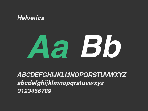 Helvetica