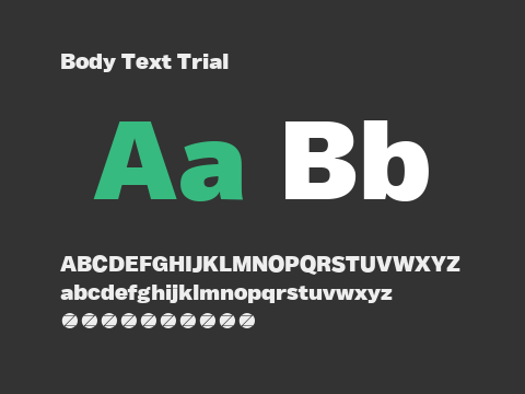 Body Text Trial