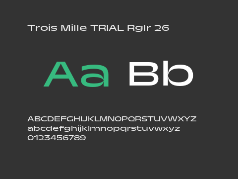 Trois Mille TRIAL Rglr 26