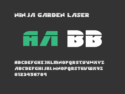 Ninja Garden Laser