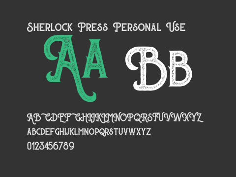 Sherlock Press Personal Use