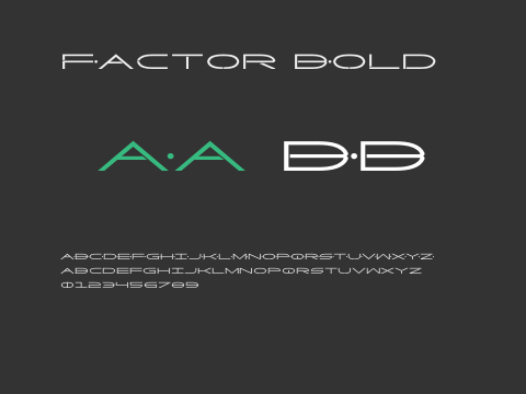 Factor Bold