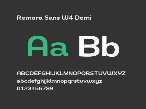 Remora Sans W4 Demi