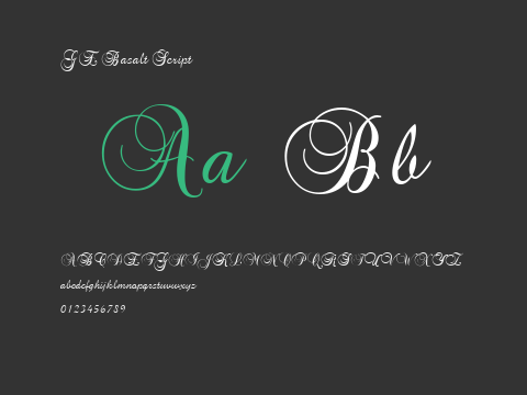 GE Basalt Script