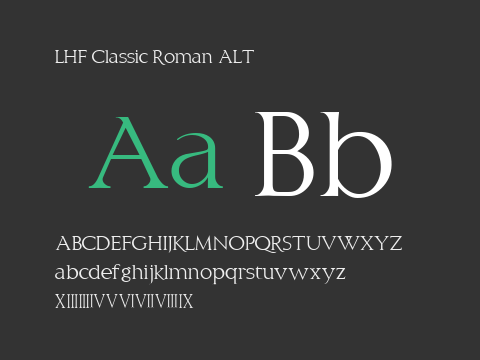 LHF Classic Roman ALT