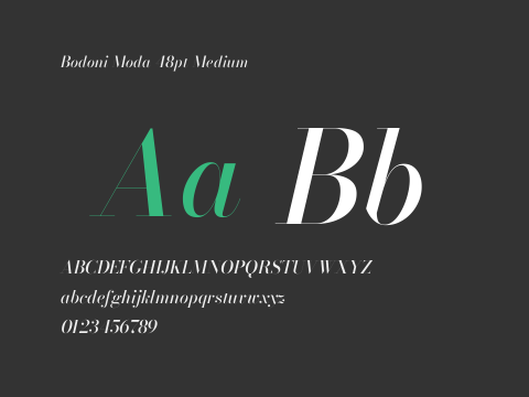 Bodoni Moda 48pt Medium