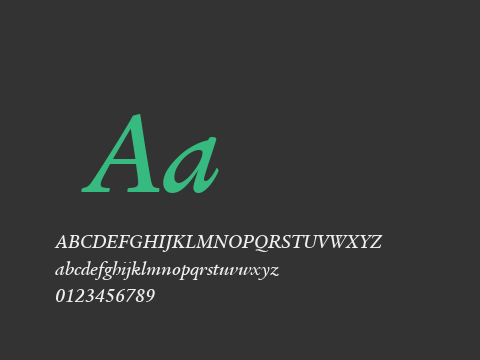 ITCLegacySerif LT Medium