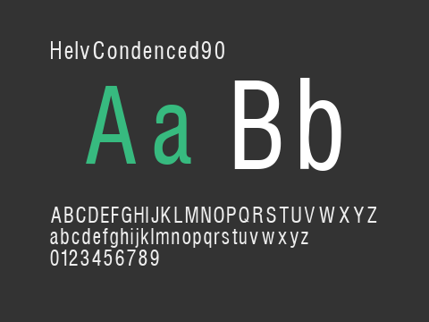 HelvCondenced90