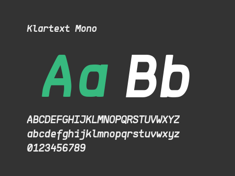 Klartext Mono