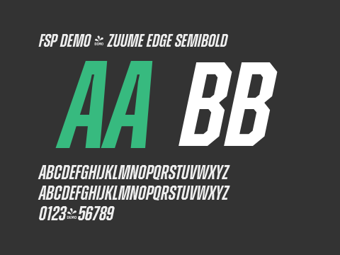 FSP DEMO - Zuume Edge SemiBold