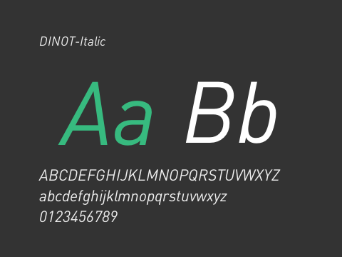 DINOT-Italic