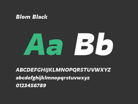 Blom Black