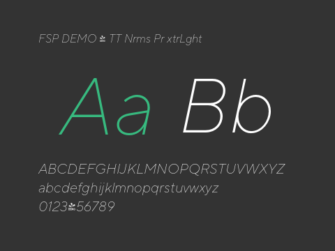 FSP DEMO - TT Nrms Pr xtrLght