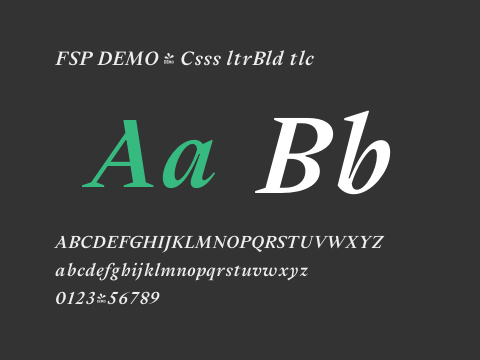 FSP DEMO - Csss ltrBld tlc