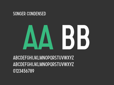 SONGER Condensed