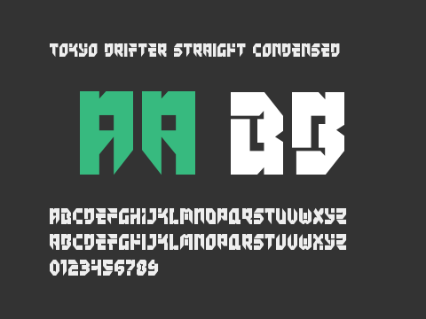 Tokyo Drifter Straight Condensed