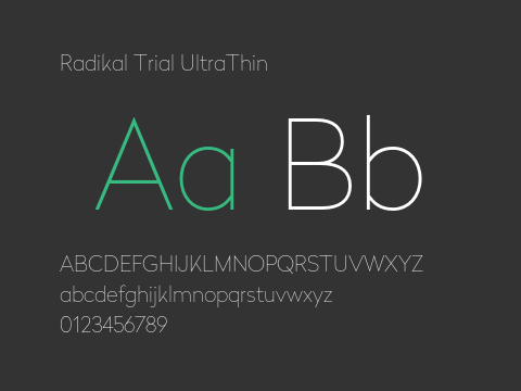 Radikal Trial UltraThin