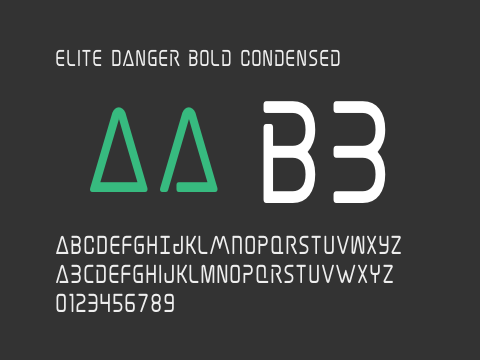 Elite Danger Bold Condensed