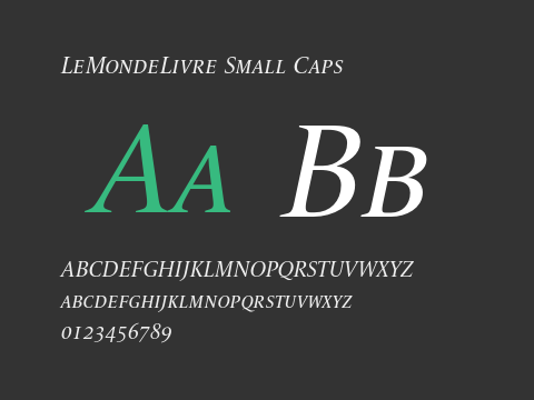 LeMondeLivre Small Caps