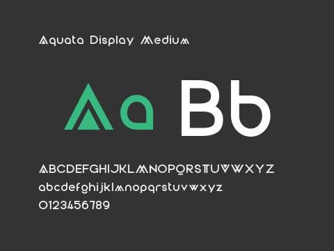 Aquata Display Medium