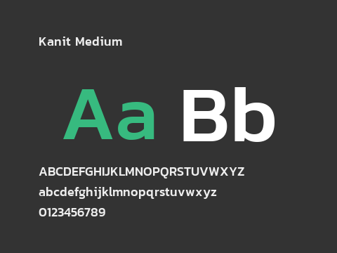 Kanit Medium