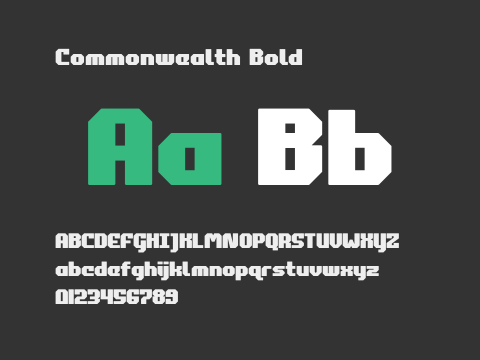 Commonwealth Bold