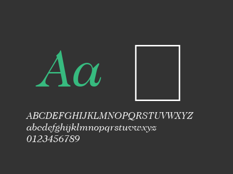 Caslon Two SSi