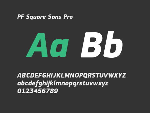 PF Square Sans Pro