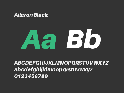 Aileron Black