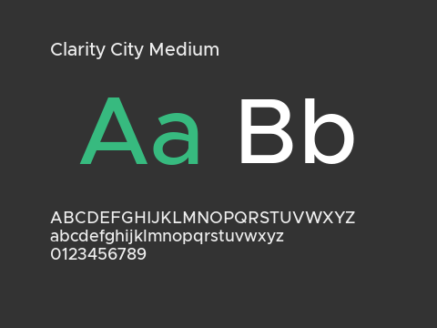 Clarity City Medium