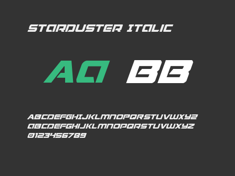 Starduster Italic