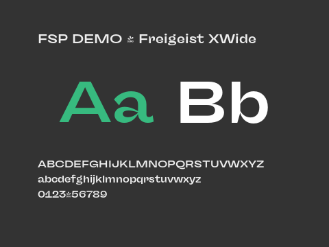 FSP DEMO - Freigeist XWide