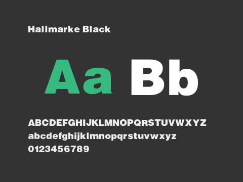 Hallmarke Black