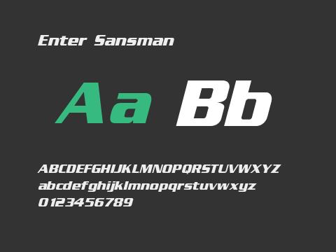 Enter Sansman