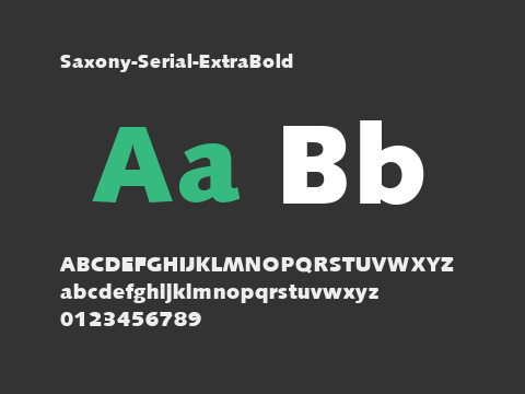 Saxony-Serial-ExtraBold