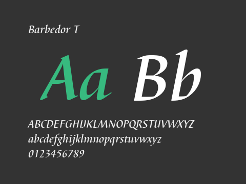 Barbedor T