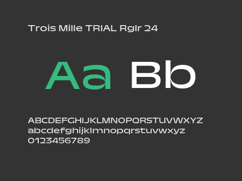 Trois Mille TRIAL Rglr 24