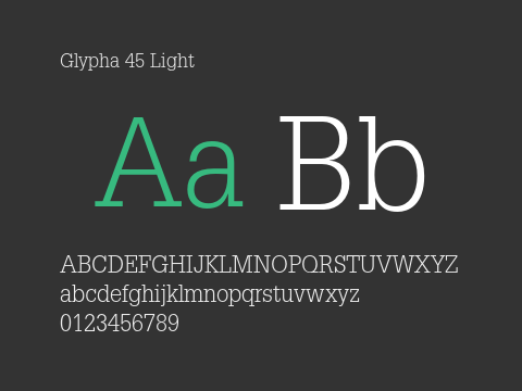 Glypha 45 Light