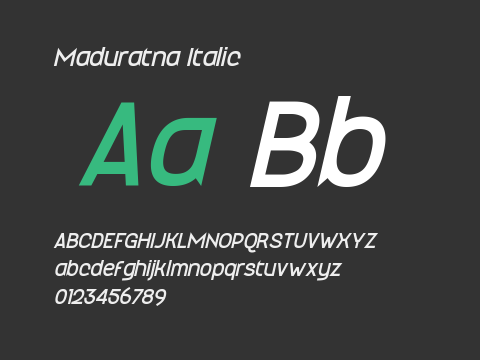 Maduratna Italic